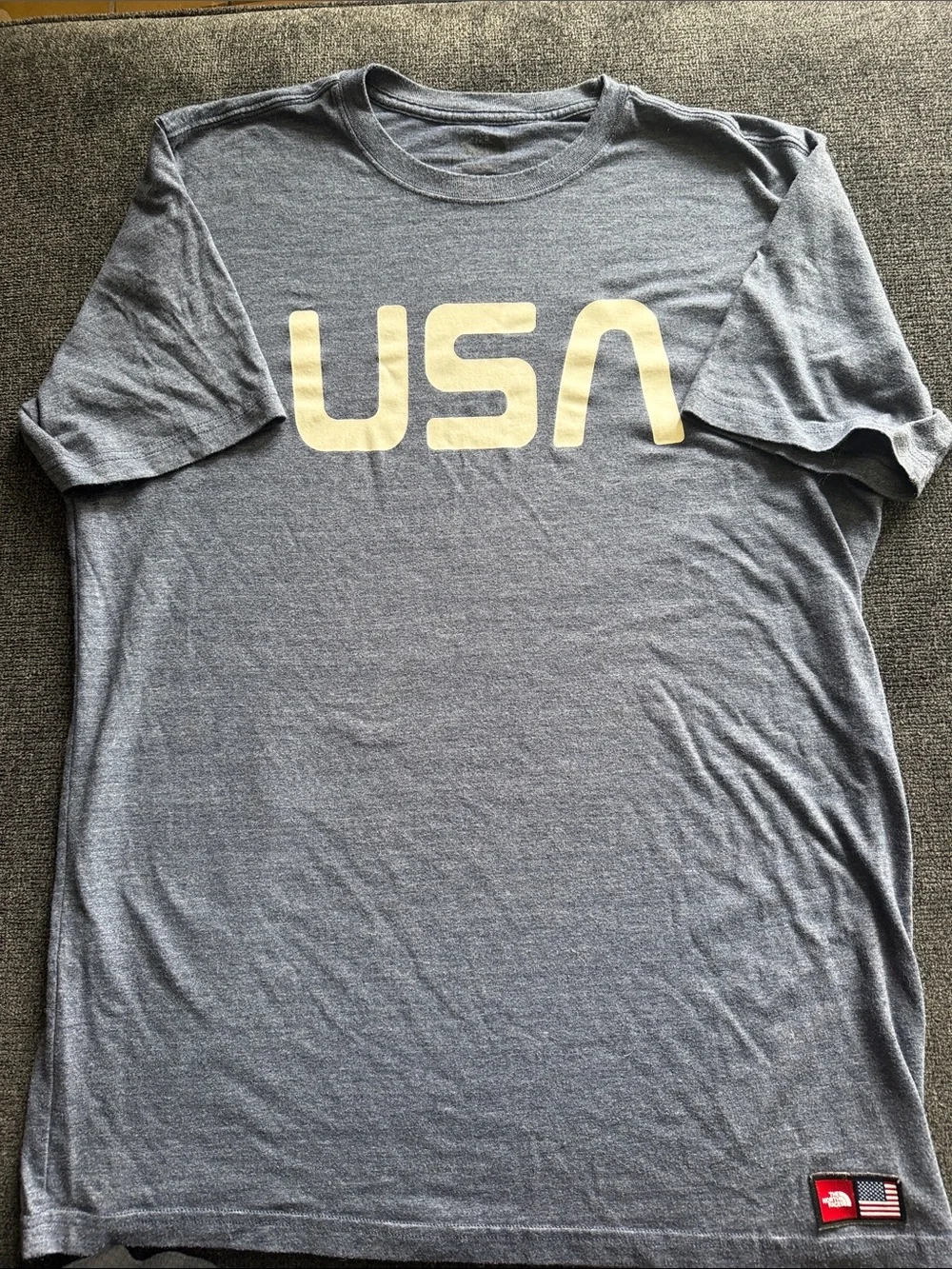 The North Face Men's USA Graphic Short-Sleeve Tee - Gray